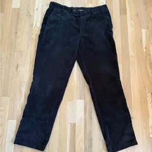 Men’s Peter Millar Black Corduroy Pants size 38R